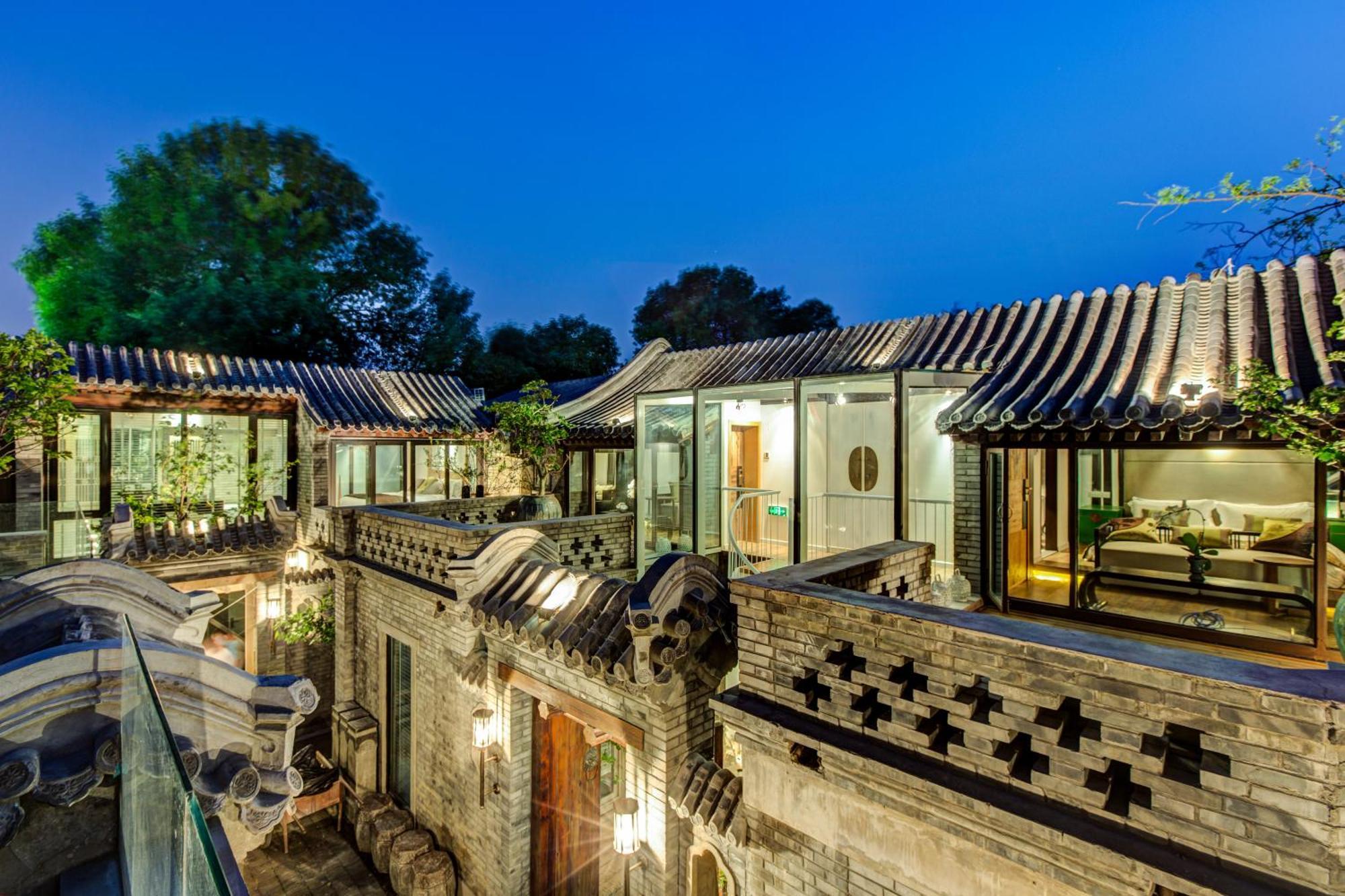 Beijing Le Zai Nan Luo Gu Xiang Wang Fu Jing Forbidden City Courtyard Hotel&Free Laundry Service&Free Coffee And Dumpling Experience Service Екстериор снимка