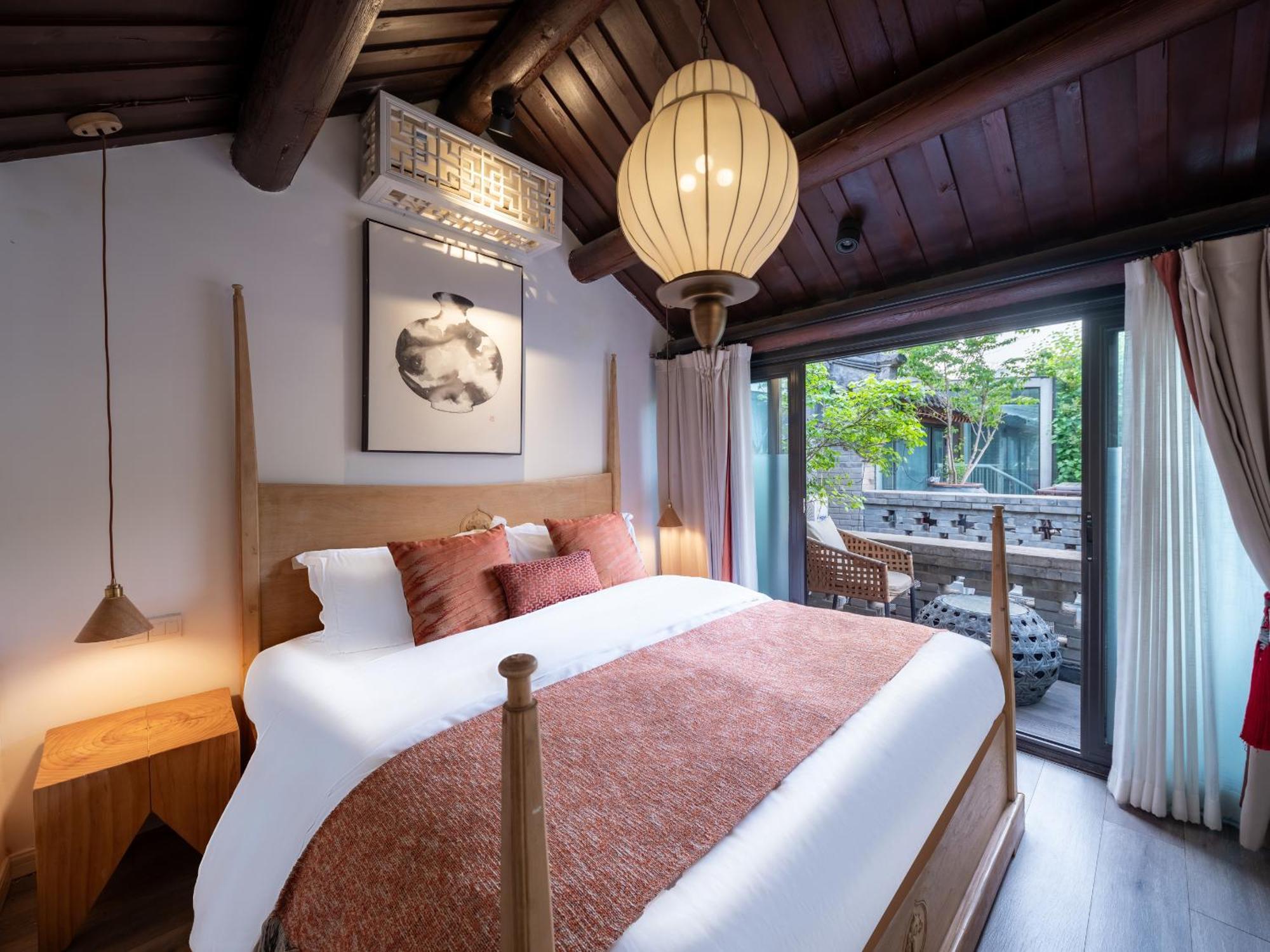Beijing Le Zai Nan Luo Gu Xiang Wang Fu Jing Forbidden City Courtyard Hotel&Free Laundry Service&Free Coffee And Dumpling Experience Service Екстериор снимка